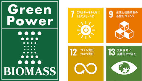 Green Power BIOMASSロゴ